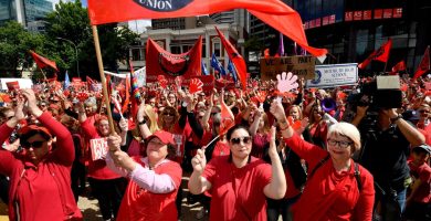 AEU strike